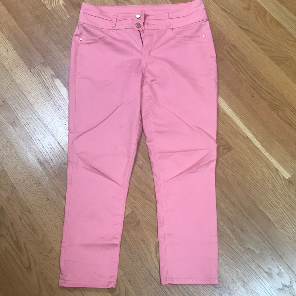 Pink jeggings